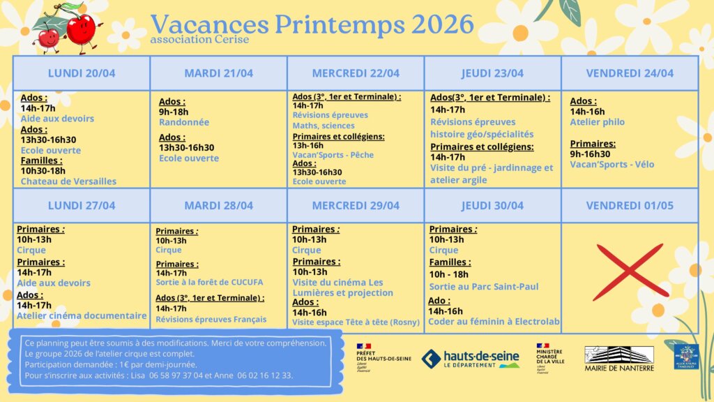 planning printemps 2026_ecole ouverte